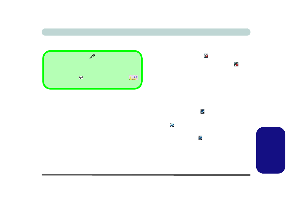 Lan wireless, Installazione del driver del modulo lan wireless, Connessione a una rete wireless | Italiano | Eurocom M660SRU Milano-X User Manual | Page 211 / 226