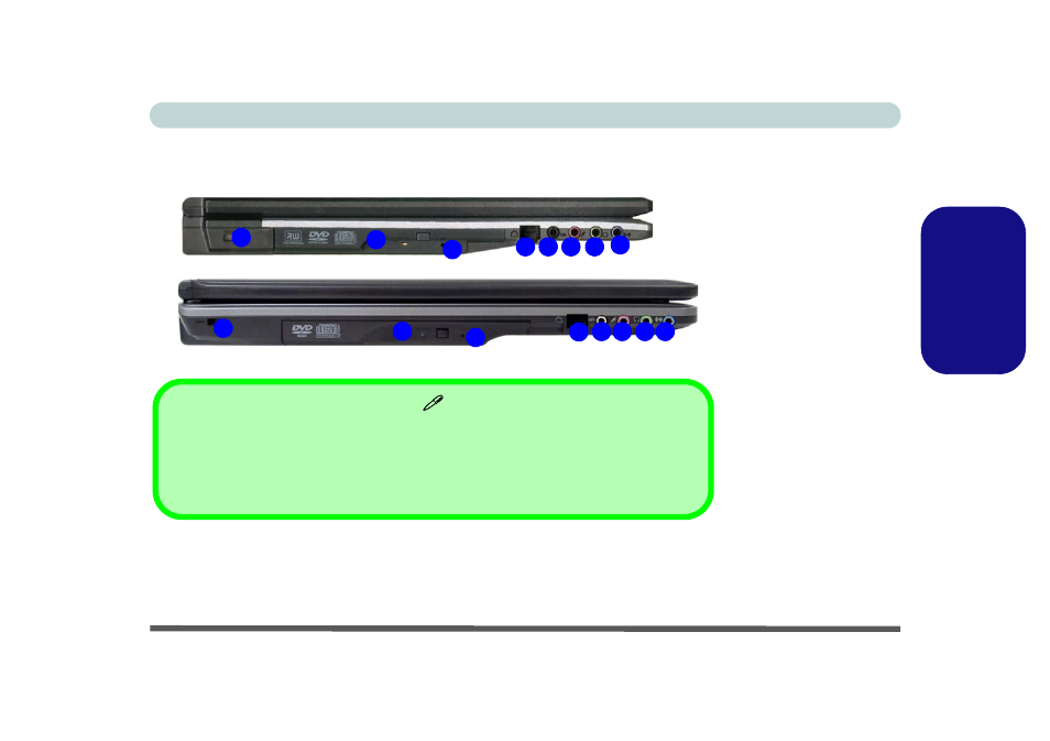 Systemübersicht: ansicht von links, Deutsch | Eurocom M660SRU Milano-X User Manual | Page 67 / 226