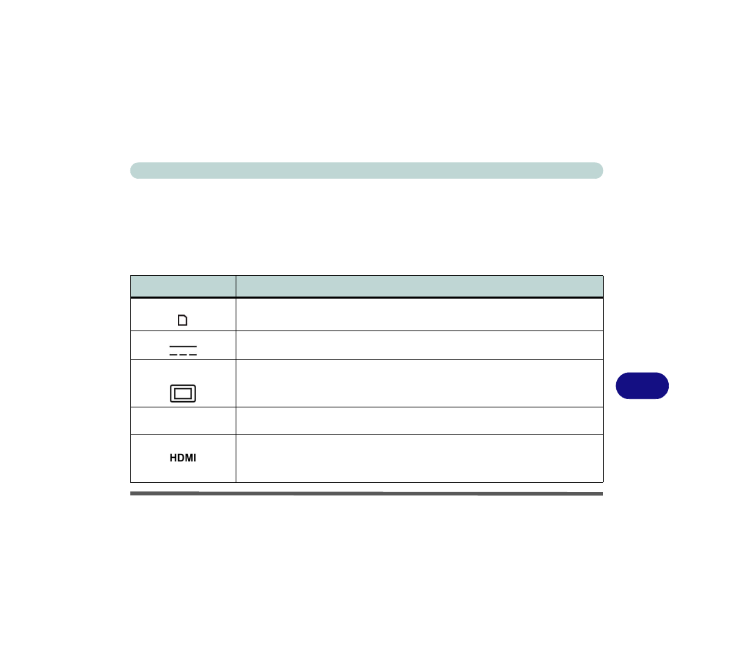 Appendix a: interface (ports & jacks), Overview, Interface (ports & jacks) | Interface, Appendix a | Eurocom M7X1CUH LYNX User Manual | Page 179 / 266