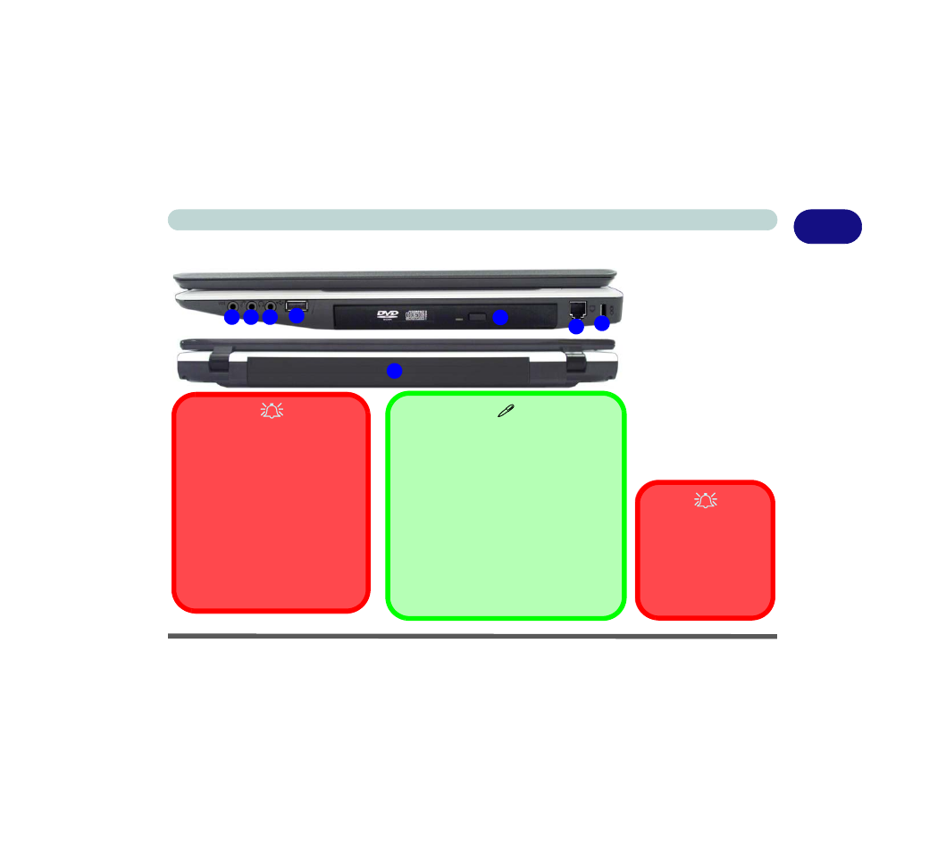 System map: right & rear views, System map: right & rear views -15 | Eurocom M7X1CUH LYNX User Manual | Page 37 / 266