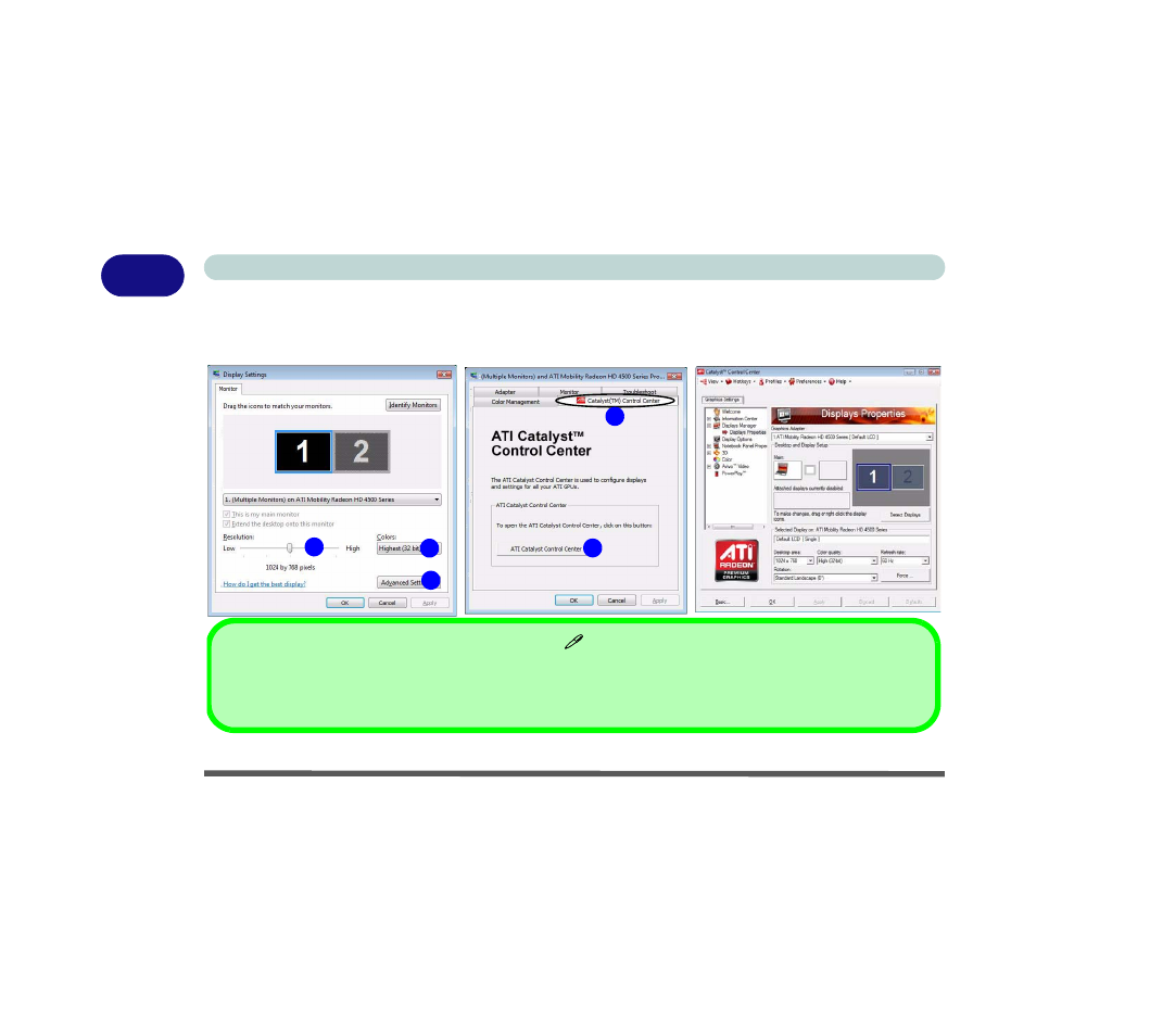 Display devices & options, Display devices & options -20 | Eurocom M7X1CUH LYNX User Manual | Page 42 / 266