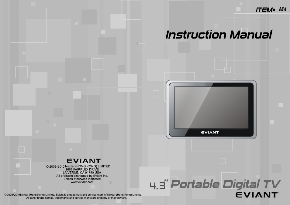 Eviant M4 Series User Manual | 18 pages