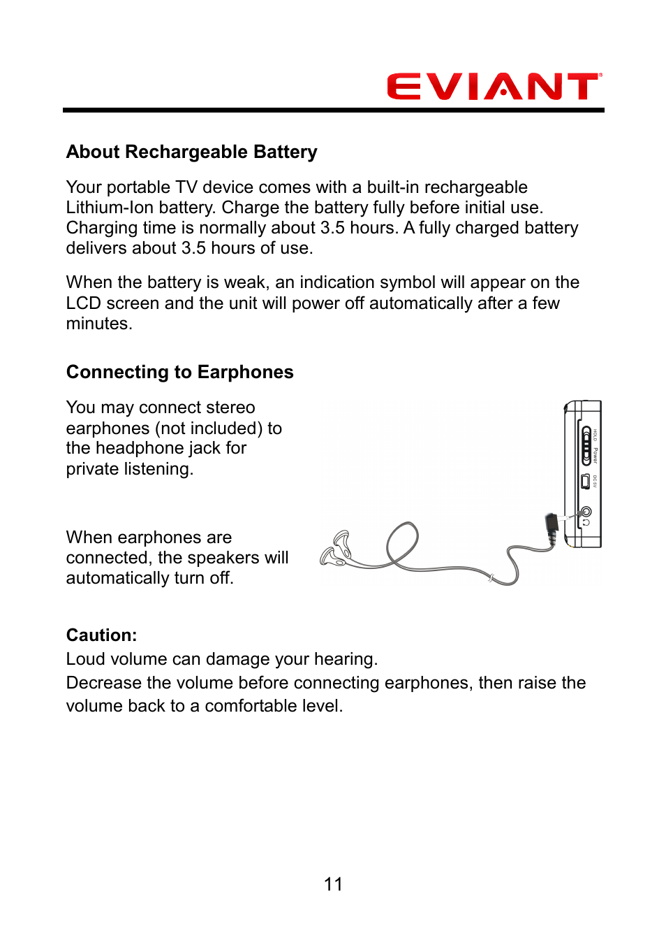 Eviant M4 Series User Manual | Page 12 / 18