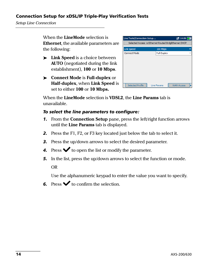 EXFO VDSL2 User Manual | Page 20 / 124