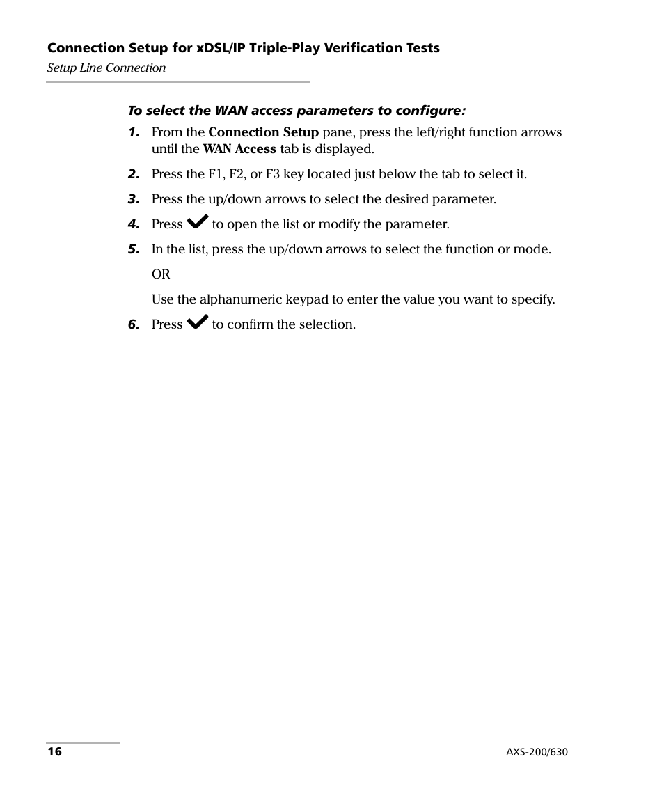 EXFO VDSL2 User Manual | Page 22 / 124