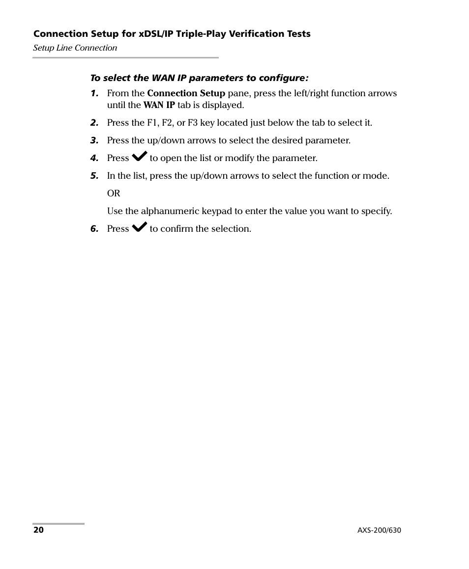 EXFO VDSL2 User Manual | Page 26 / 124