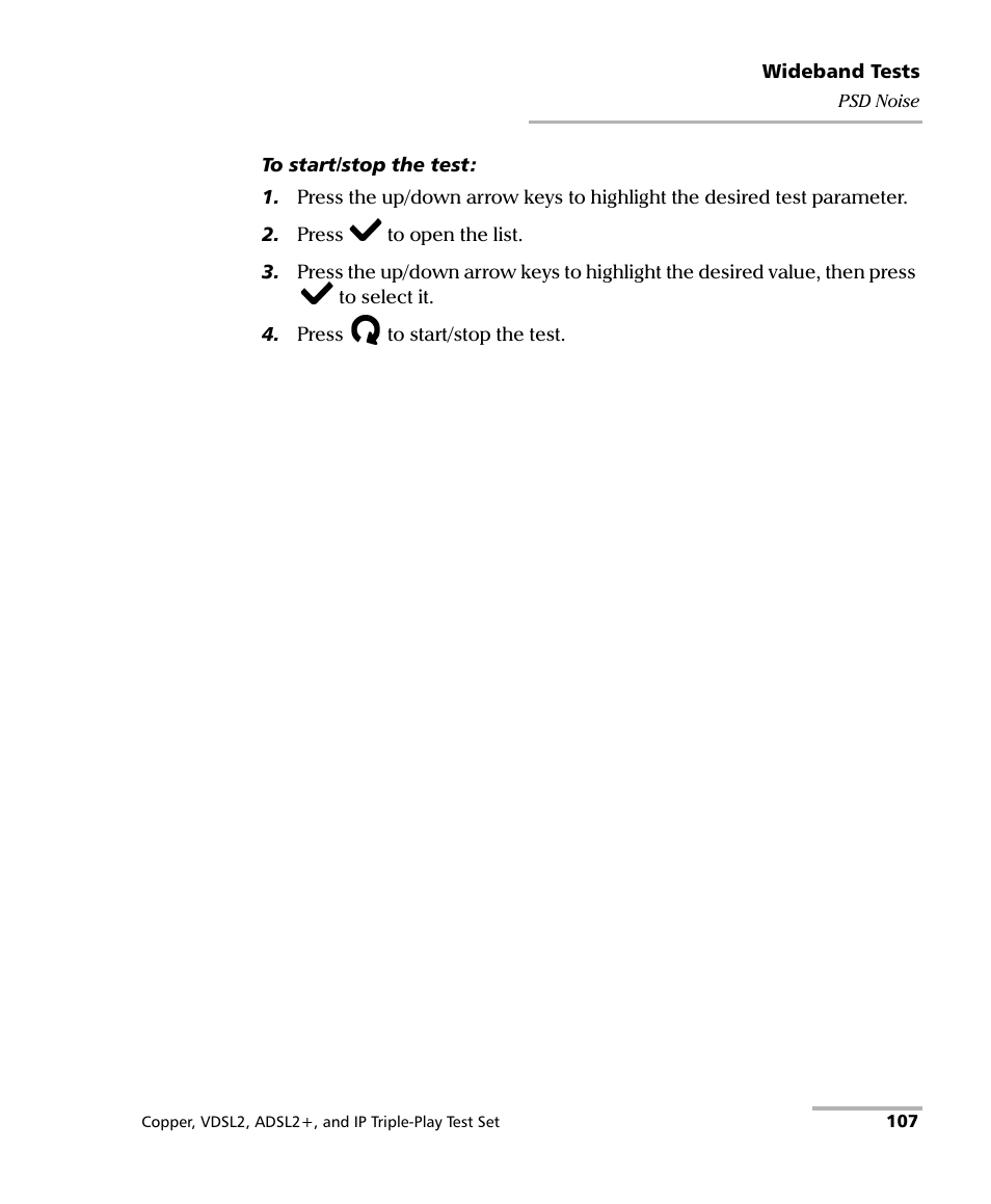 EXFO VDSL2 User Manual | Page 115 / 267