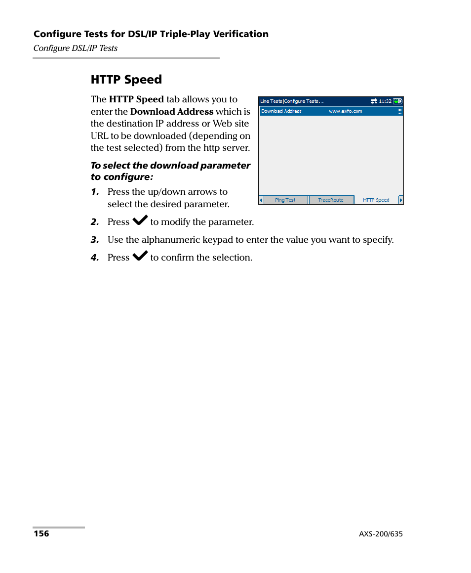 EXFO VDSL2 User Manual | Page 164 / 267