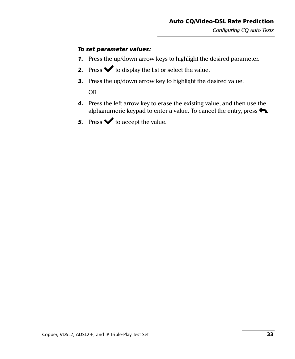 EXFO VDSL2 User Manual | Page 41 / 267