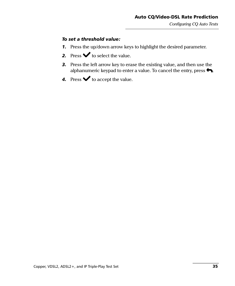 EXFO VDSL2 User Manual | Page 43 / 267