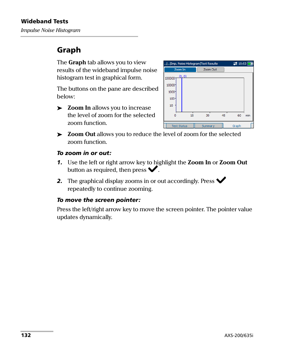 Graph | EXFO VDSL2 User Manual | Page 140 / 275