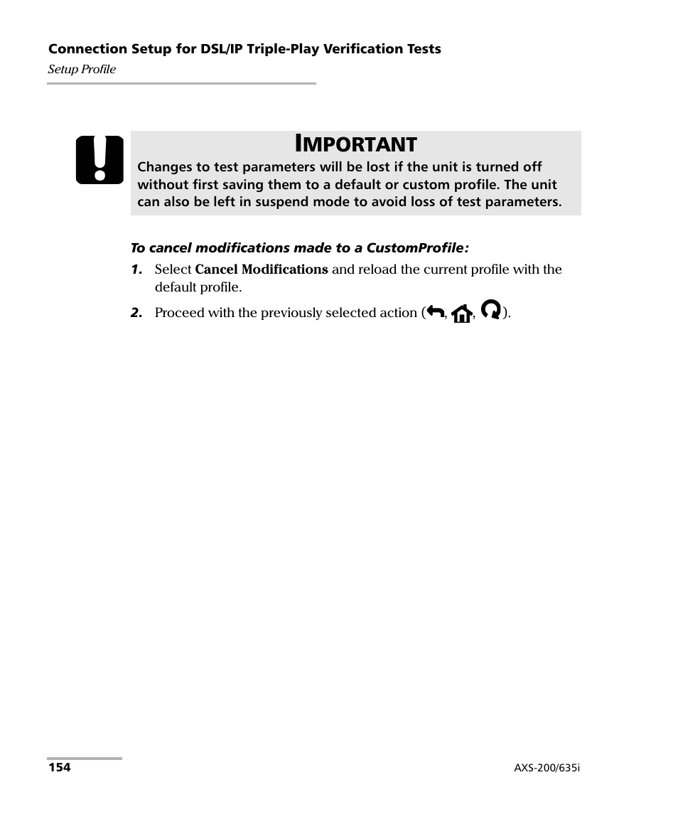 Mportant | EXFO VDSL2 User Manual | Page 162 / 275