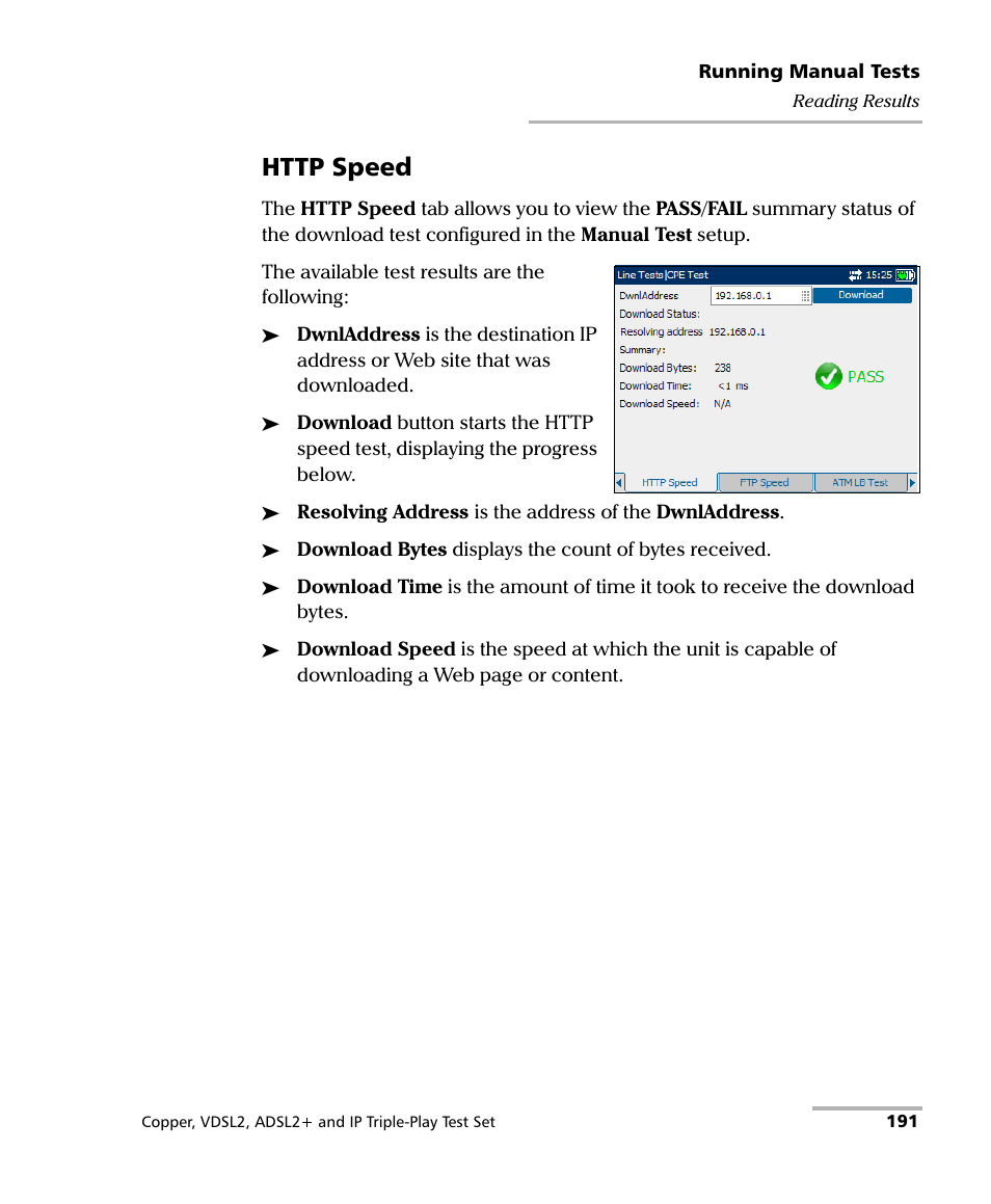 EXFO VDSL2 User Manual | Page 199 / 275