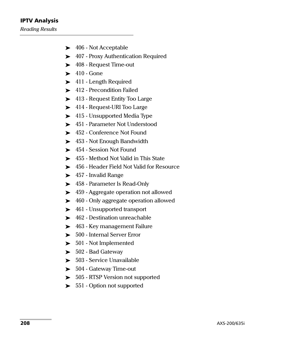 EXFO VDSL2 User Manual | Page 216 / 275