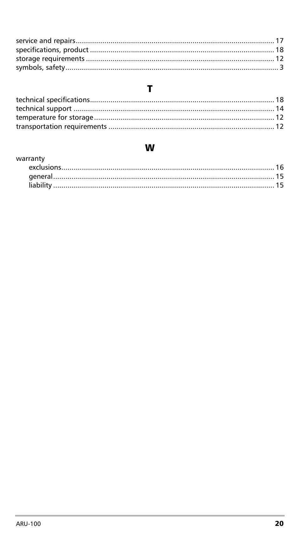 EXFO ARU-100 HPNA Test Probe User Manual | Page 24 / 26