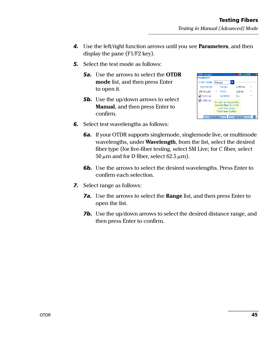 EXFO AXS-100 Series OTDR User Manual | Page 53 / 155