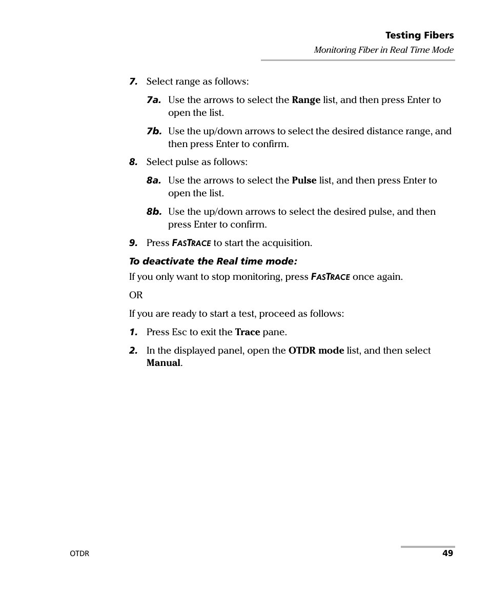 EXFO AXS-100 Series OTDR User Manual | Page 57 / 155