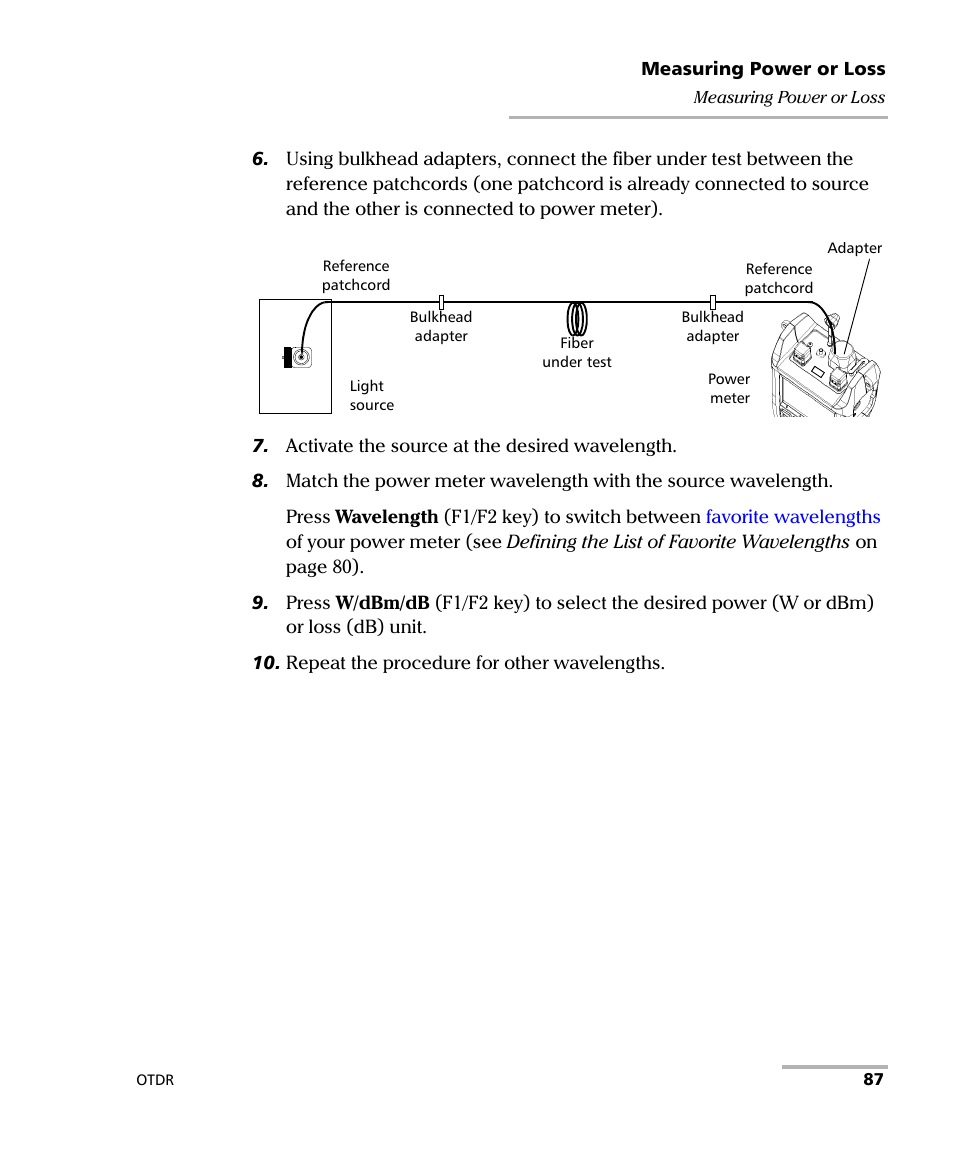 EXFO AXS-100 Series OTDR User Manual | Page 95 / 155
