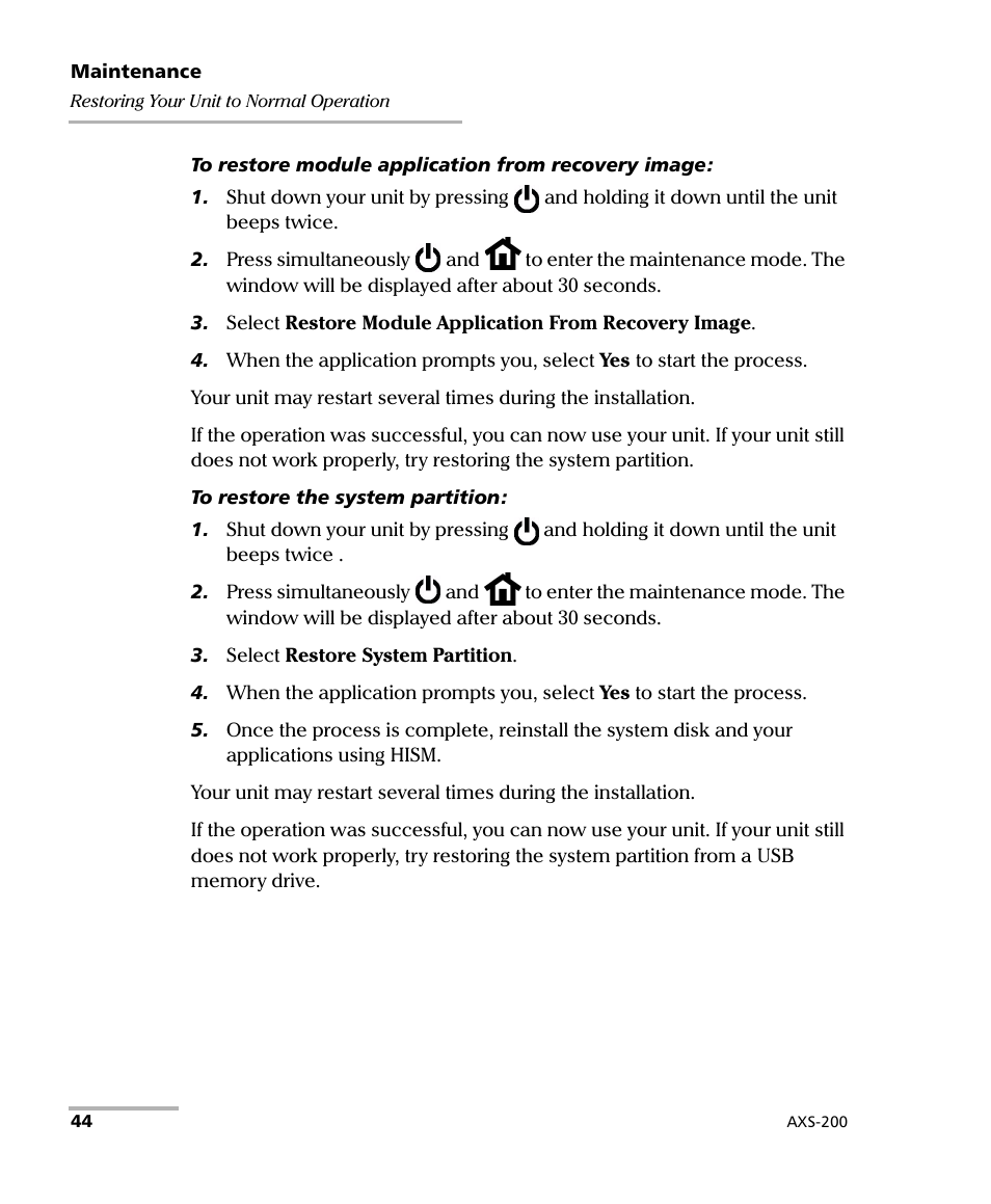 EXFO AXS-200 SharpTESTER User Manual | Page 52 / 70