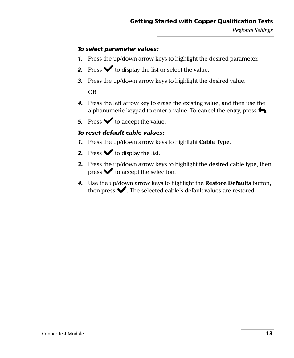 EXFO AXS-200/610 Copper Test Module User Manual | Page 19 / 152
