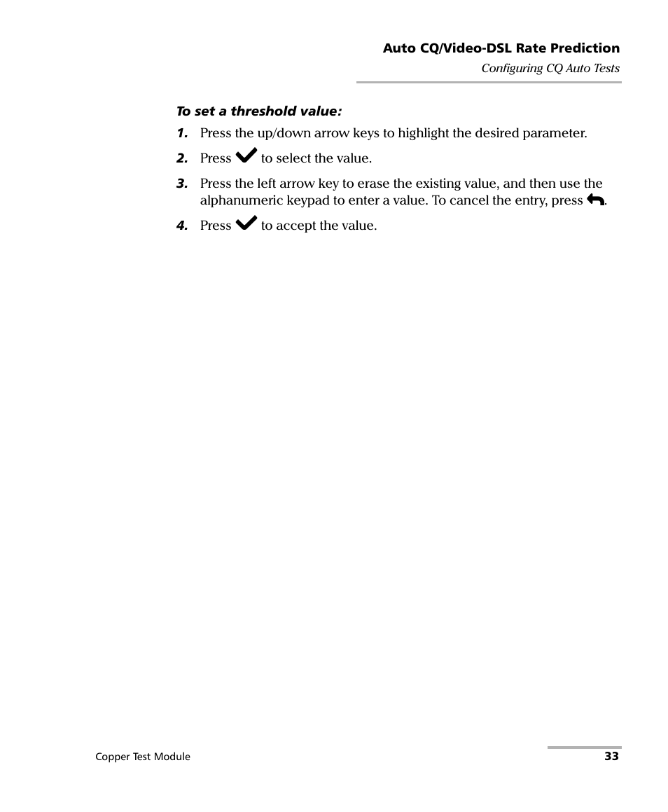 EXFO AXS-200/610 Copper Test Module User Manual | Page 39 / 152