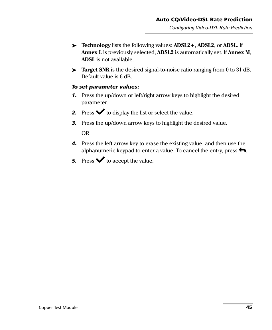 EXFO AXS-200/610 Copper Test Module User Manual | Page 51 / 152