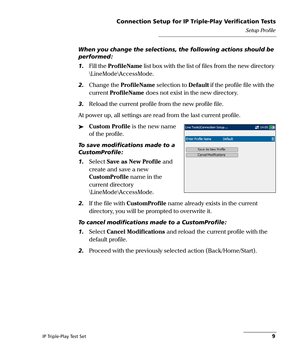 EXFO AXS-200/650 IP Triple-Play Test Set User Manual | Page 15 / 91