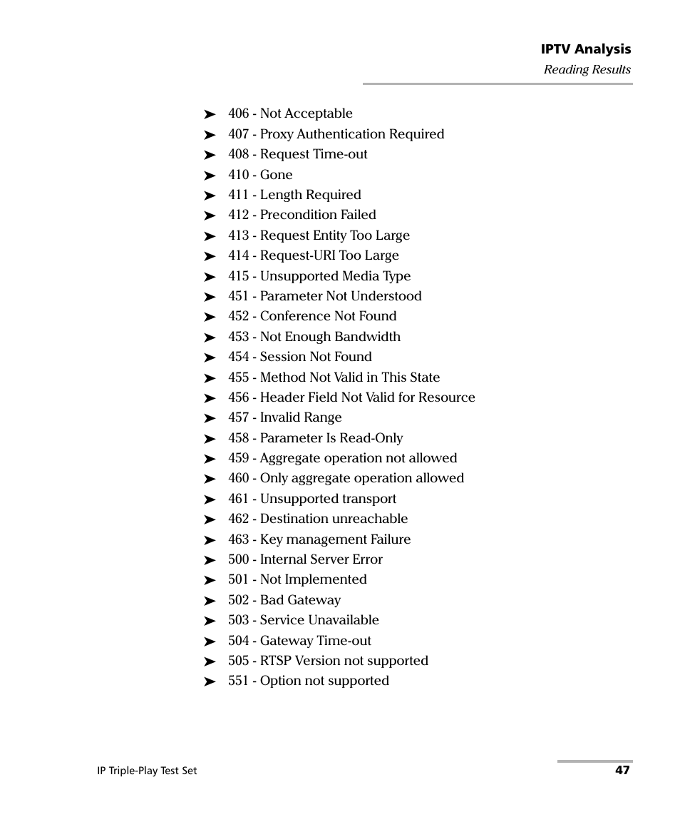 EXFO AXS-200/650 IP Triple-Play Test Set User Manual | Page 53 / 91