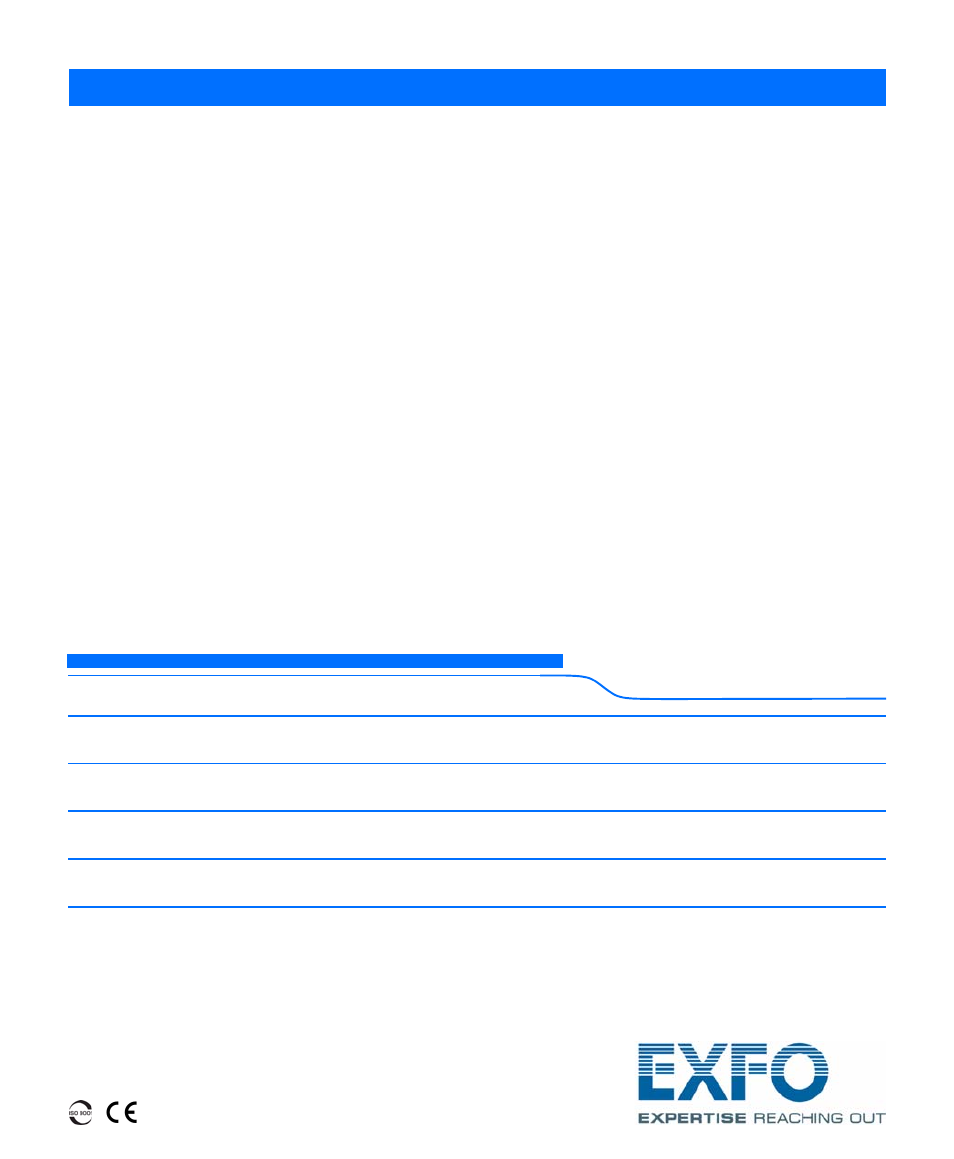 EXFO AXS-200/650 IP Triple-Play Test Set User Manual | Page 91 / 91