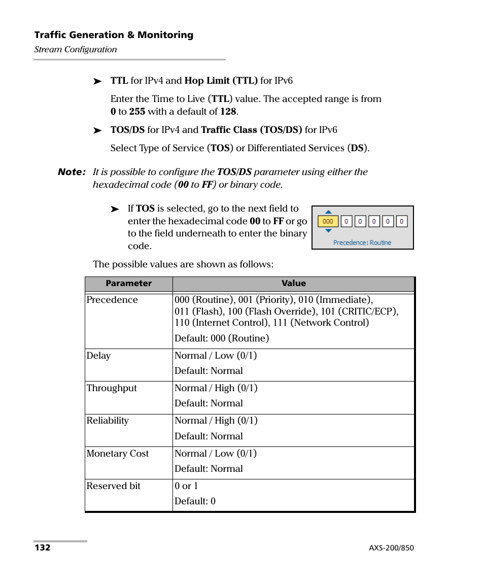 EXFO AXS-200/850 Ethernet Test Set User Manual | Page 142 / 262