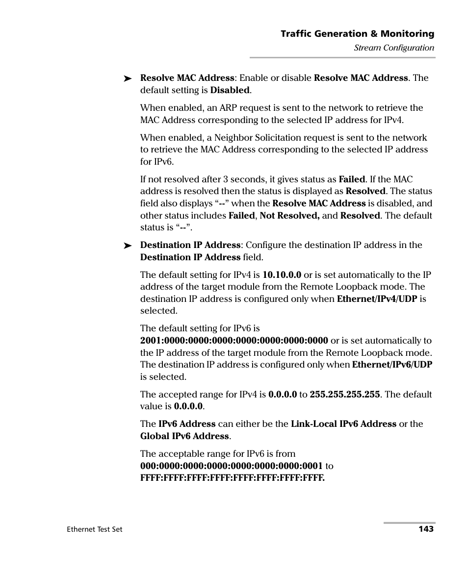 EXFO AXS-200/850 Ethernet Test Set User Manual | Page 153 / 262