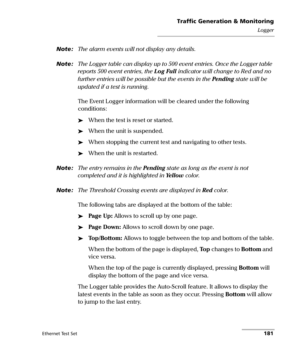 EXFO AXS-200/850 Ethernet Test Set User Manual | Page 191 / 262