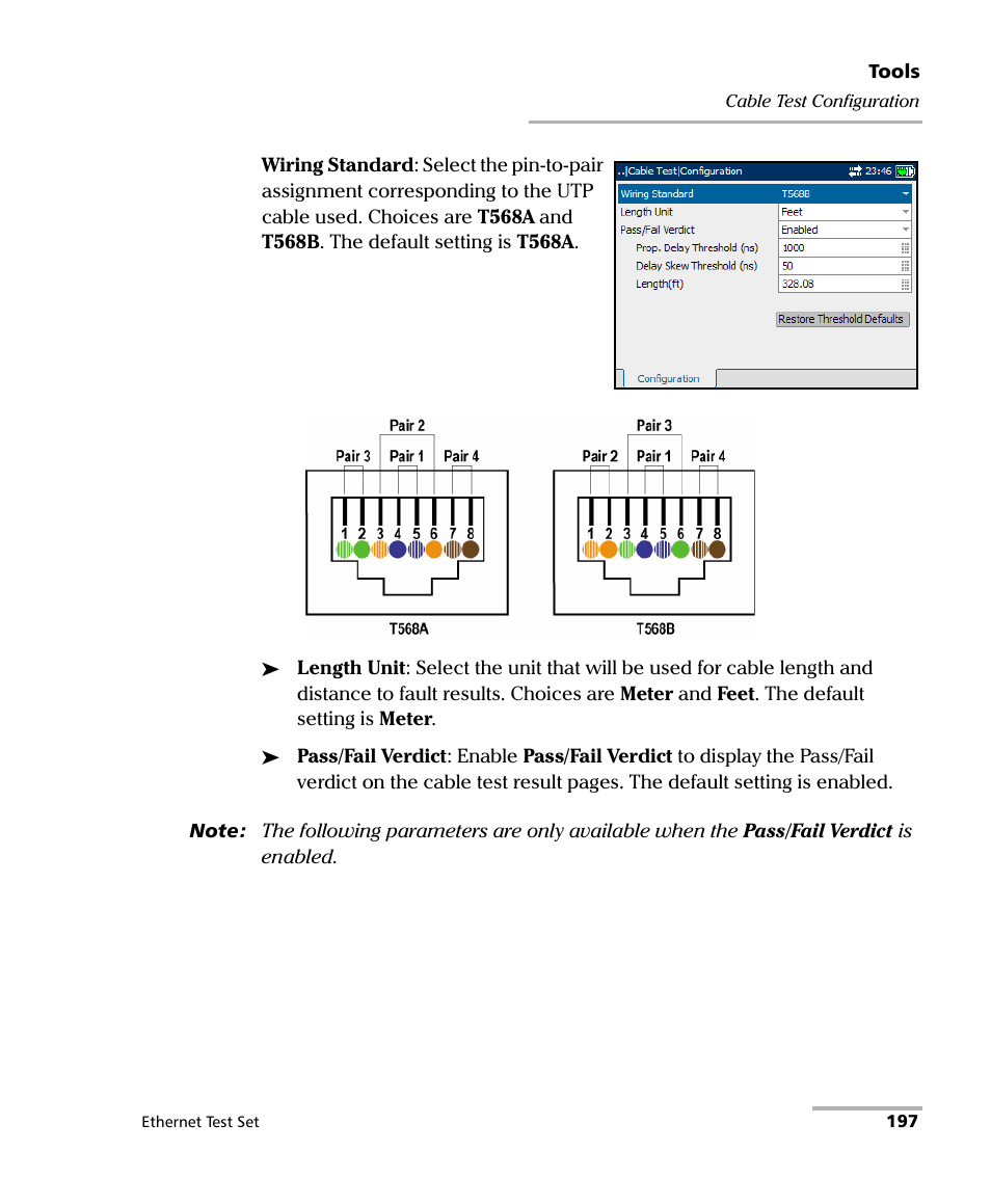 EXFO AXS-200/850 Ethernet Test Set User Manual | Page 207 / 262