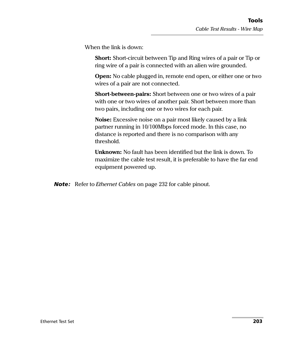 EXFO AXS-200/850 Ethernet Test Set User Manual | Page 213 / 262