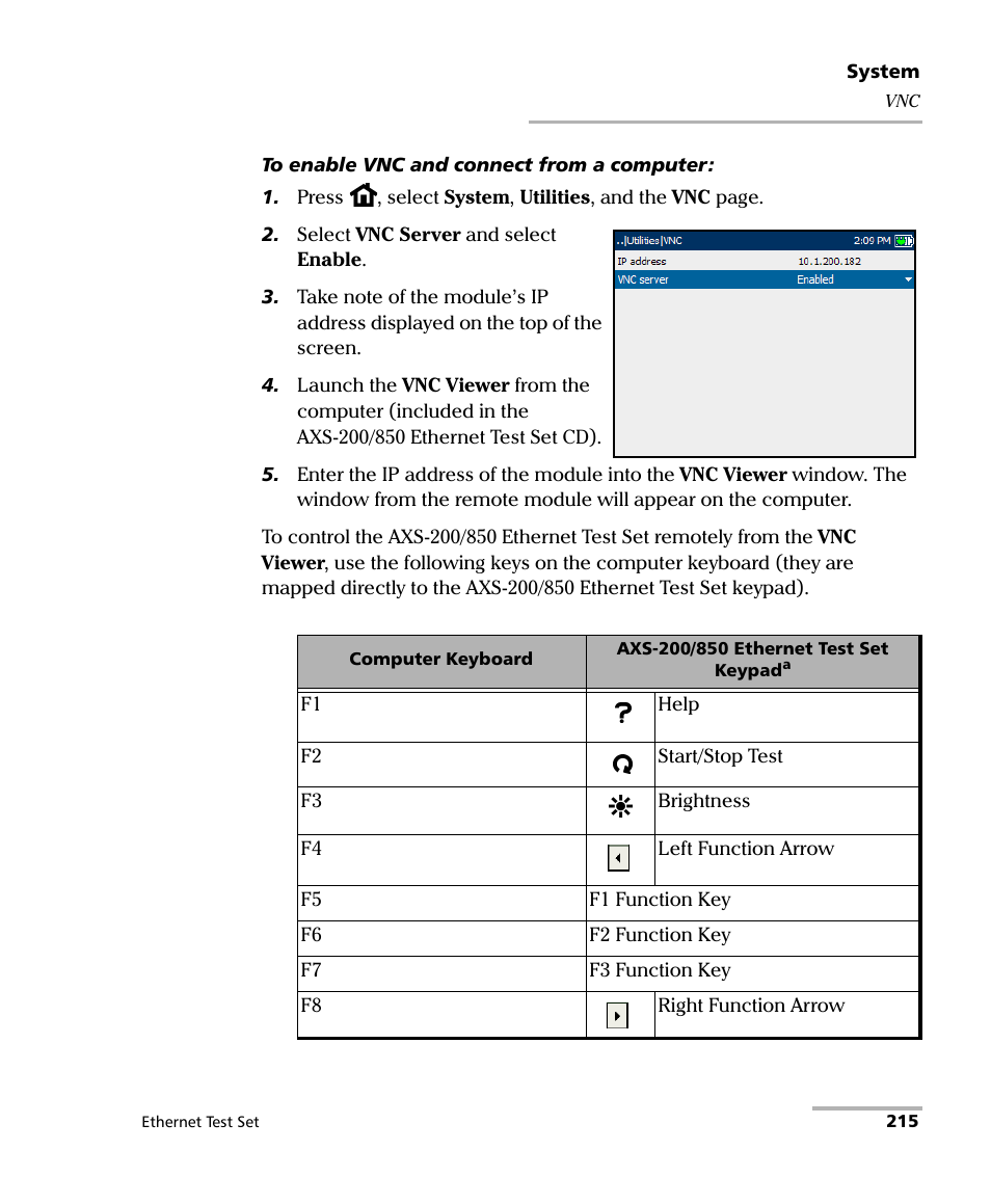 EXFO AXS-200/850 Ethernet Test Set User Manual | Page 225 / 262