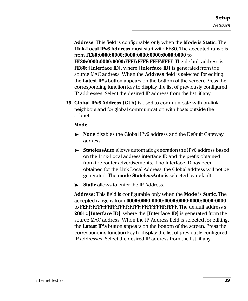 EXFO AXS-200/850 Ethernet Test Set User Manual | Page 49 / 262