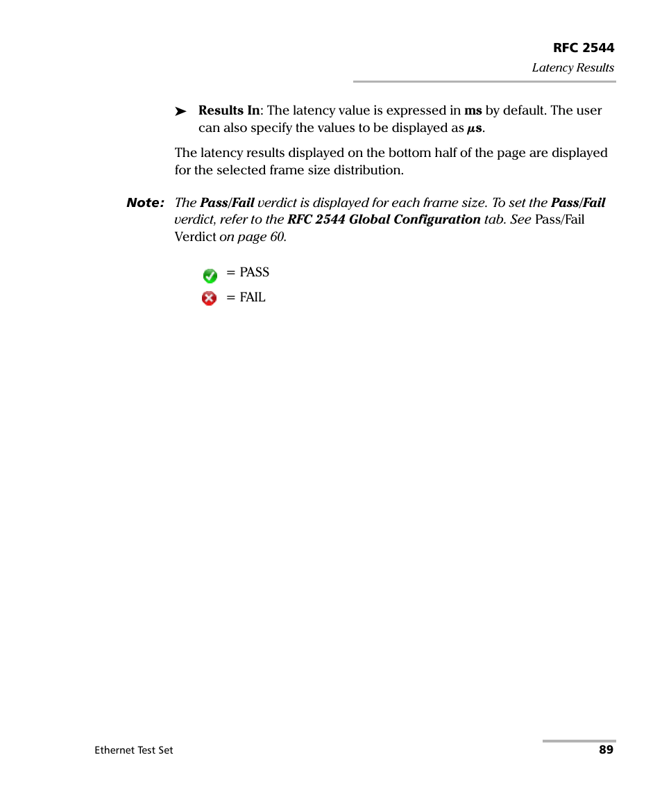 EXFO AXS-200/850 Ethernet Test Set User Manual | Page 99 / 262