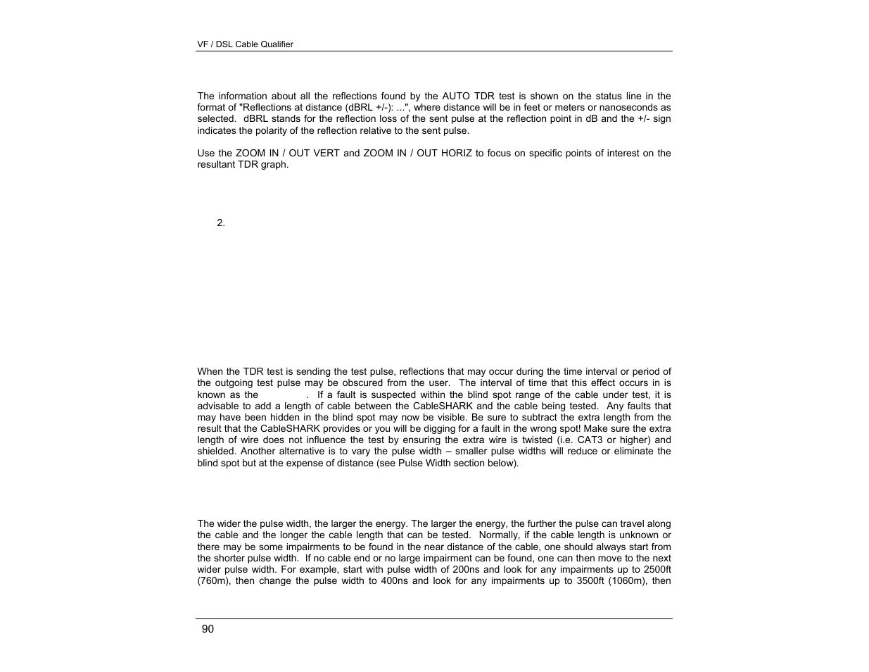 EXFO CableSHARK P3 VF/DSL Cable Qualifier User Manual | Page 102 / 321