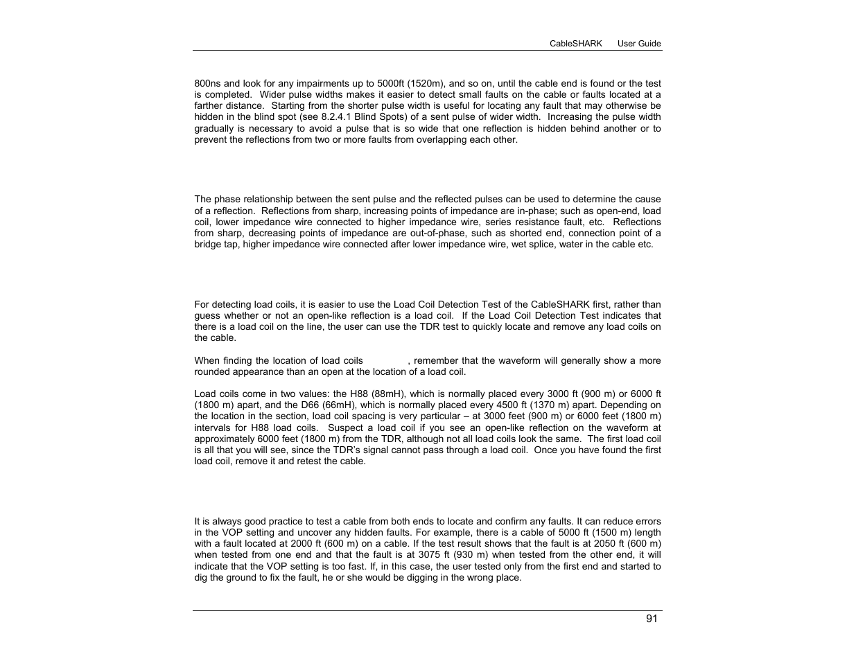 EXFO CableSHARK P3 VF/DSL Cable Qualifier User Manual | Page 103 / 321