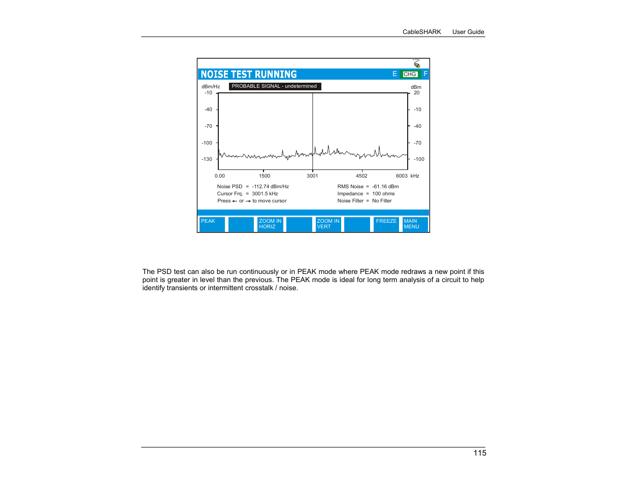 EXFO CableSHARK P3 VF/DSL Cable Qualifier User Manual | Page 127 / 321