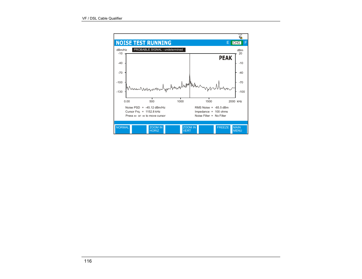 EXFO CableSHARK P3 VF/DSL Cable Qualifier User Manual | Page 128 / 321