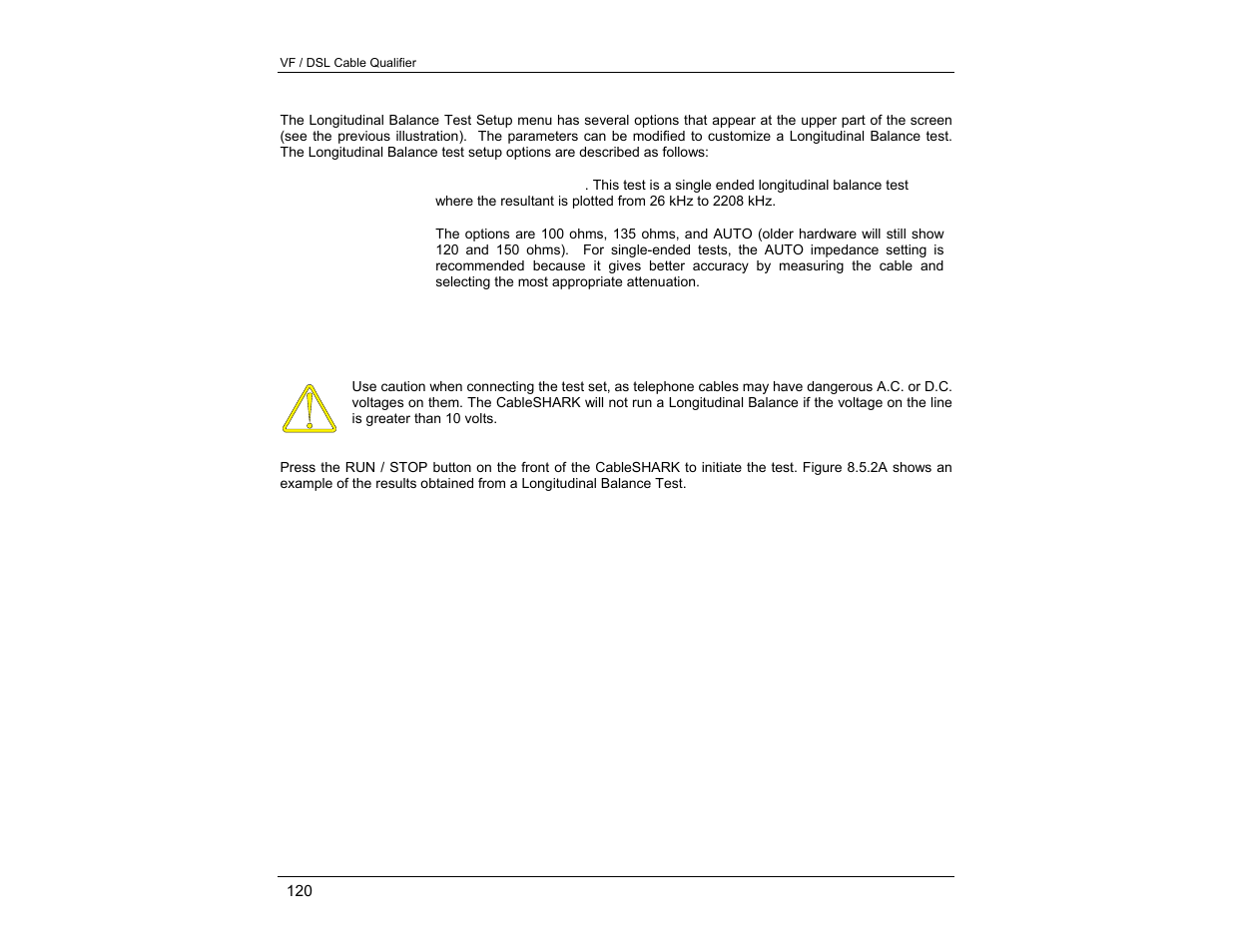 EXFO CableSHARK P3 VF/DSL Cable Qualifier User Manual | Page 132 / 321