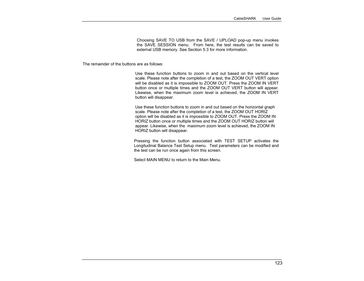 EXFO CableSHARK P3 VF/DSL Cable Qualifier User Manual | Page 135 / 321
