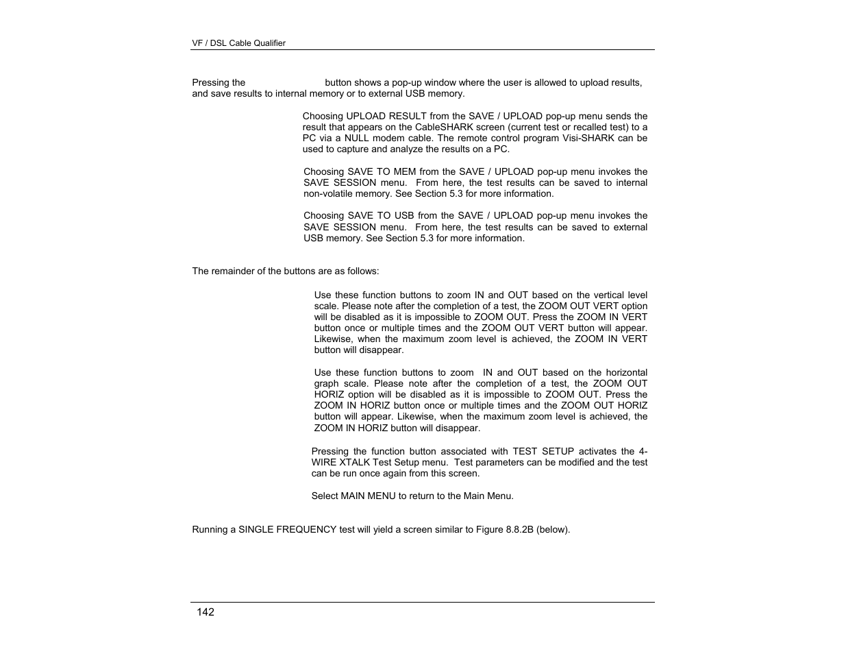 EXFO CableSHARK P3 VF/DSL Cable Qualifier User Manual | Page 154 / 321