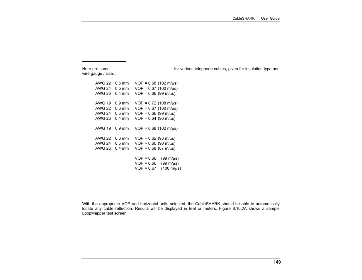 EXFO CableSHARK P3 VF/DSL Cable Qualifier User Manual | Page 161 / 321