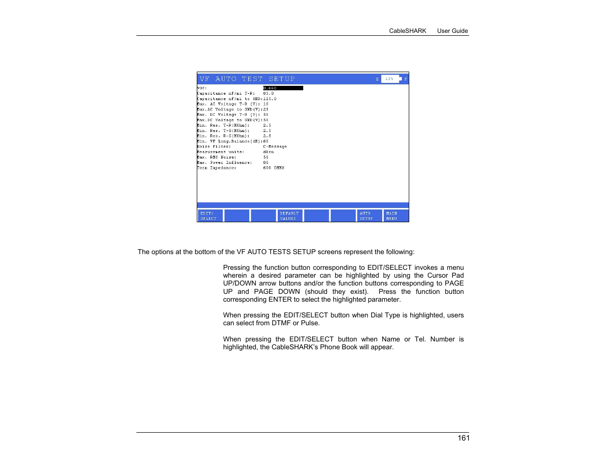 EXFO CableSHARK P3 VF/DSL Cable Qualifier User Manual | Page 173 / 321