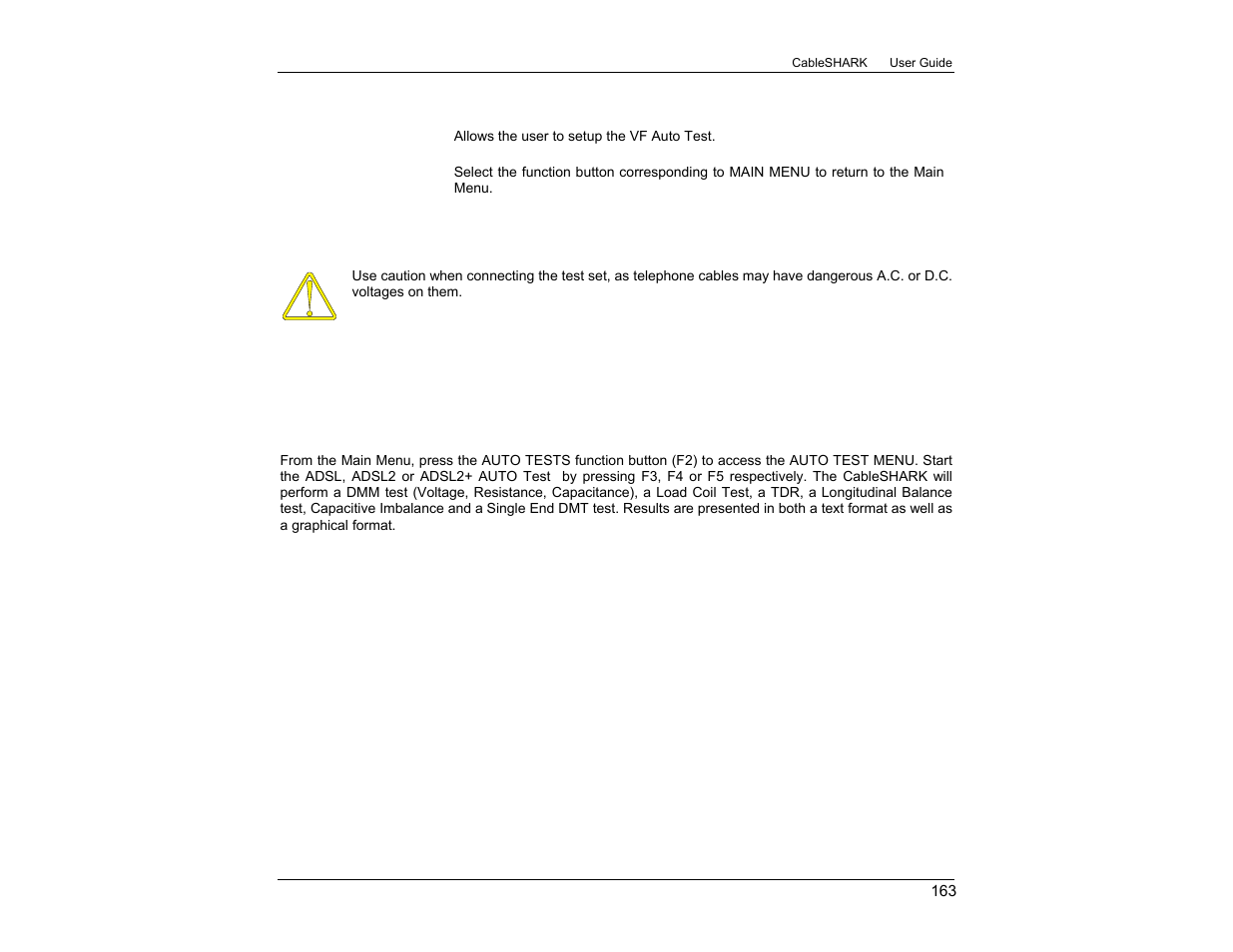 EXFO CableSHARK P3 VF/DSL Cable Qualifier User Manual | Page 175 / 321