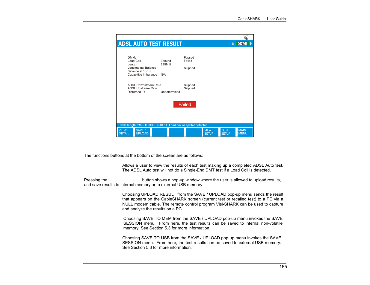 EXFO CableSHARK P3 VF/DSL Cable Qualifier User Manual | Page 177 / 321