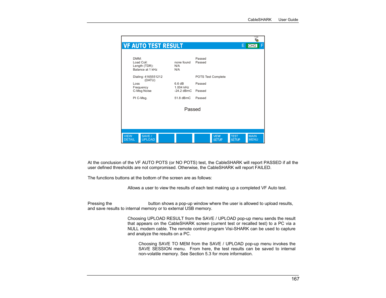 EXFO CableSHARK P3 VF/DSL Cable Qualifier User Manual | Page 179 / 321