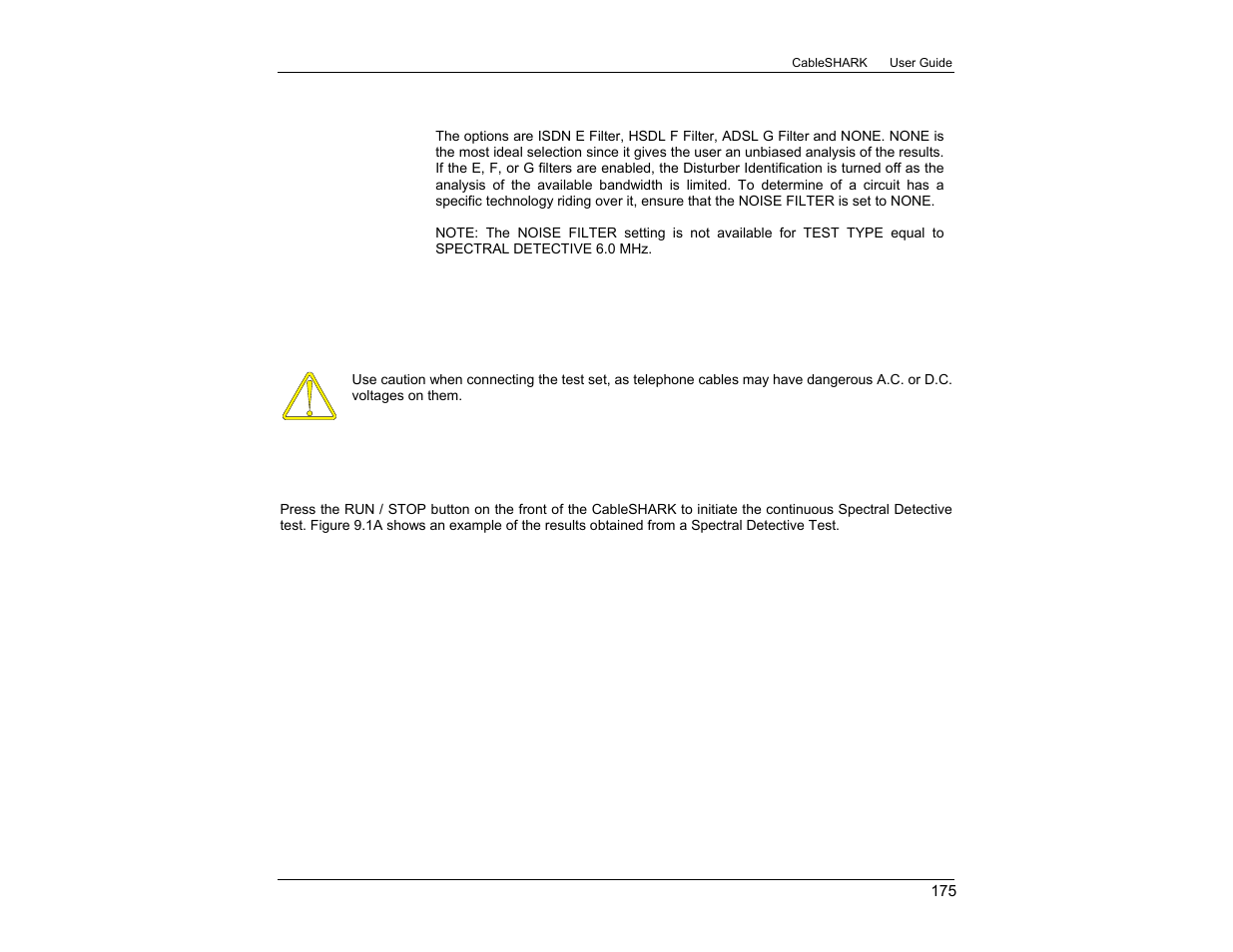EXFO CableSHARK P3 VF/DSL Cable Qualifier User Manual | Page 187 / 321